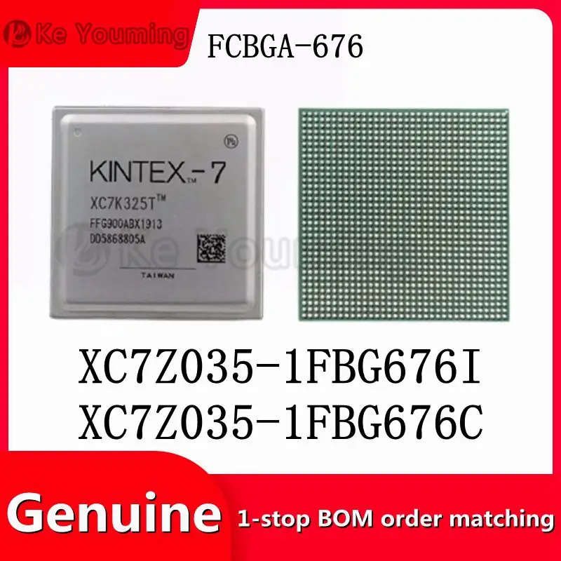 Integrated Circuit IC, Electronic Components, One-stop BOM Distribution, XC7Z035-1FBG676I, XC7Z035-1FBG676C, FCBGA-676, 1Pc