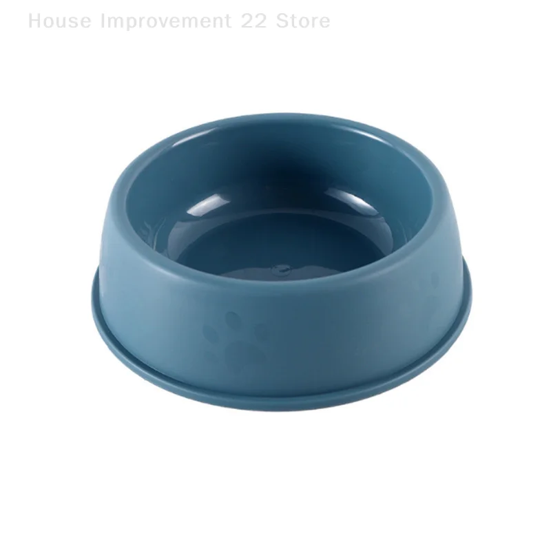 High Quality Pet Feeding Bowls For Cats And Dogs Solid Color Food Water Bowls Easy To Clean Wet & Dry Food Bowls Pet Supplies