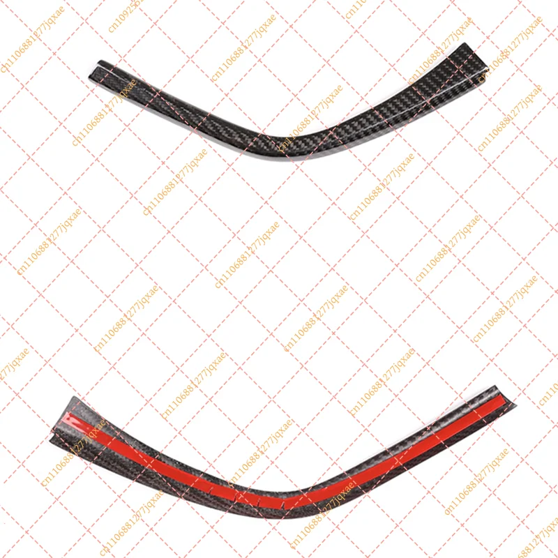 A14F Genuine Carbon Fiber Gear Shift Side L-Shape Trim Panel for BMW F80 F82 F83 M3 M4 2014-2018