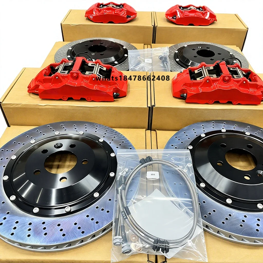 

GT8 and GT4 Front 8Pot and Rear 4Pot Big Brake Kit for L494 Direct Fit Factory Custom Direct Sales MOQ 1Piece