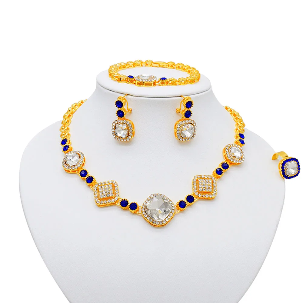 Fashion Jewelry Sets for Women Earrings And Necklace Set Stylish And Elegant Accessory Combo