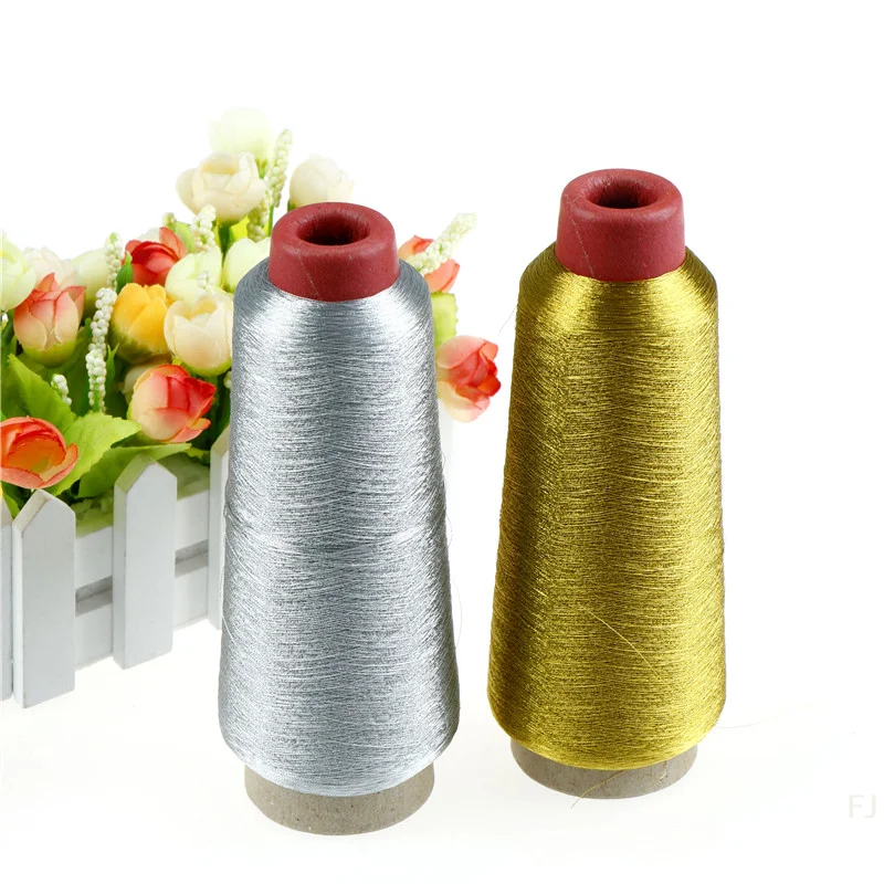 

[YU]Gold/Silver Computer Cross-stitch Embroidery Threads 3000M Sewing Thread Line