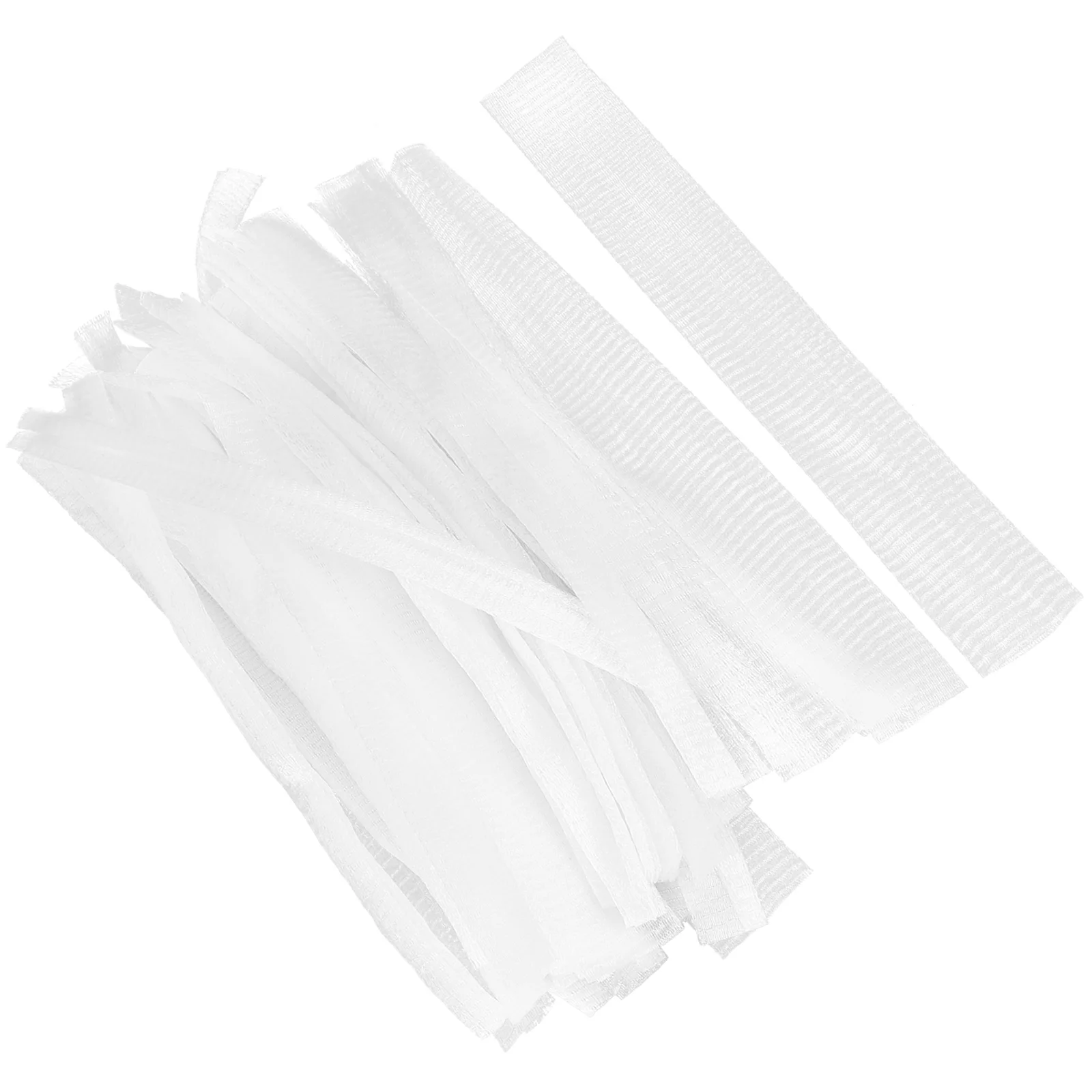 

50pcs Wine Bottle Net Cover Sleeves Breathable Transparent Mesh Protector for Airplane Travel Luggage Shipping Reusable