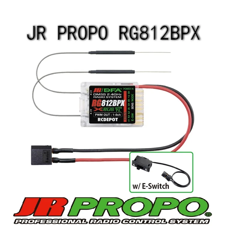 JR PROPO RG812BPX 8-channel receiver with power receiver DMSS2.4G receiver