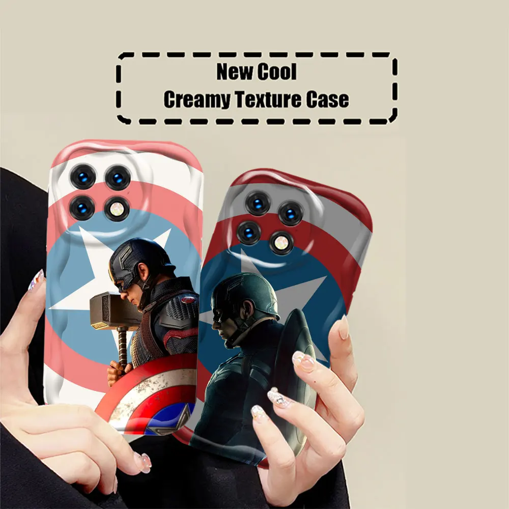 Marvel Captain America Cool Case For Infinix NOTE HOT 40 30 PRO 40I 30I 20 20I 12 9 PLAY Tecno Camon Spark 30 20 20C Wave Cover