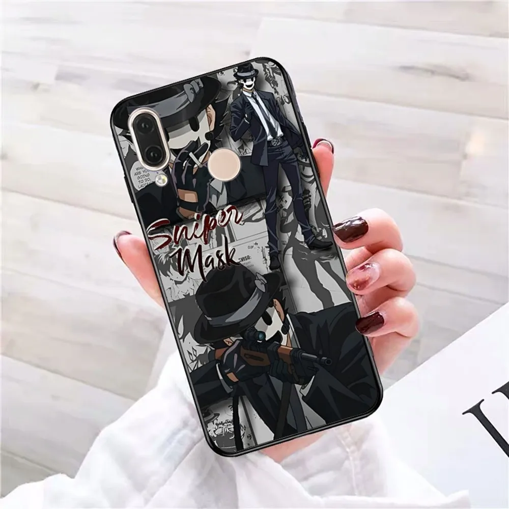 Anime High Rise Invasion Sniper Mask Phone Case For Redmi 5 6 7 8 9 10 plus pro 6 7 8 9 A GO K20 K30 K40 pro plus F3 Fundas