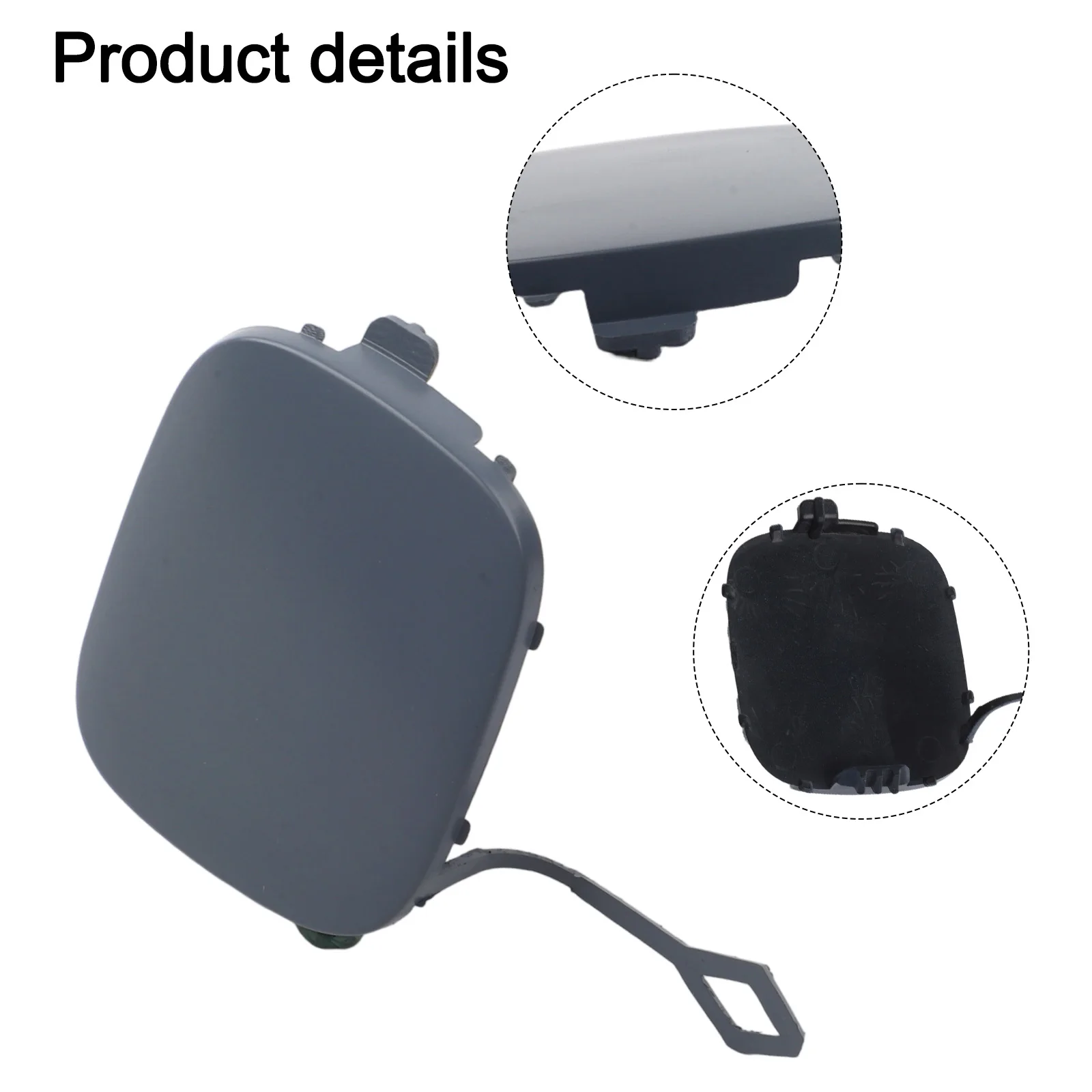 

MINI Tow Hook Cover Tow Hook Cover R60 Direct Replacement Part Easy Installation Tow Hook Cover For Right Front Bumper