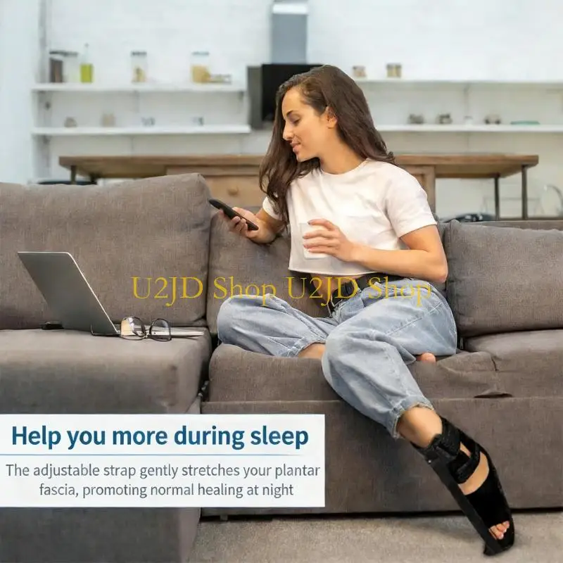U2JD Universal Left Right Night Foot Support Removable Fasteners and Customizable