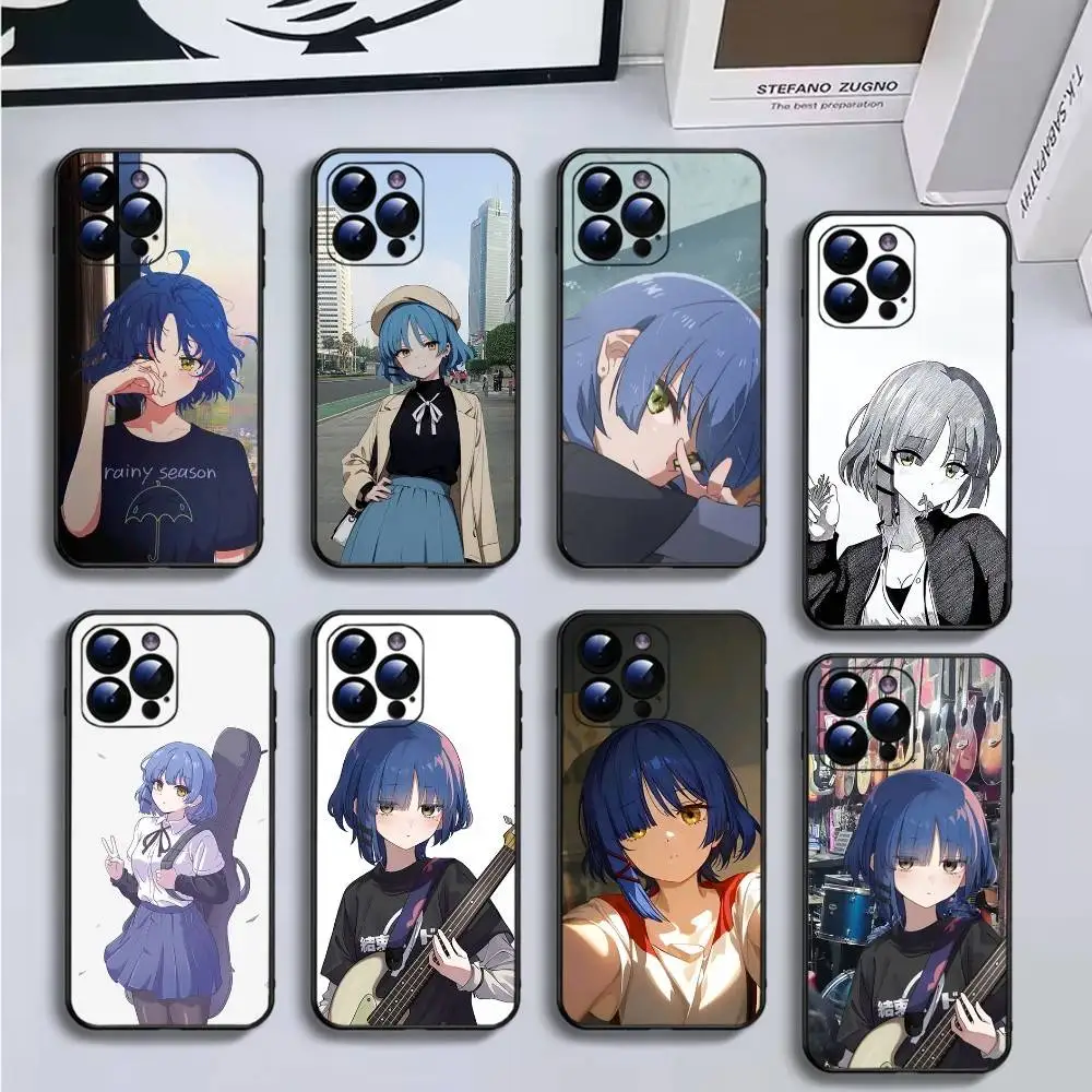 

Ryo-Yamada-B-Bocchi-the-R-Rock Phone Case For iPhone16,15,14,13,12,11 Plus,Pro Max,XS,X,XR,SE,Mini,8,7,Soft Black Cover