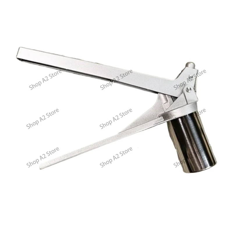 7‑Pattern Stainless Steel Manual Pasta Maker, Hand‑Operated Noodle Press with Cutting Molds