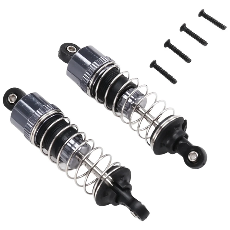 2Pcs Oil Metal Shock-Absorber Damper For HBX 16889 16889A 16890 16890A SG1601 SG1602 1/16 RC Car Upgrade Parts-ABRI