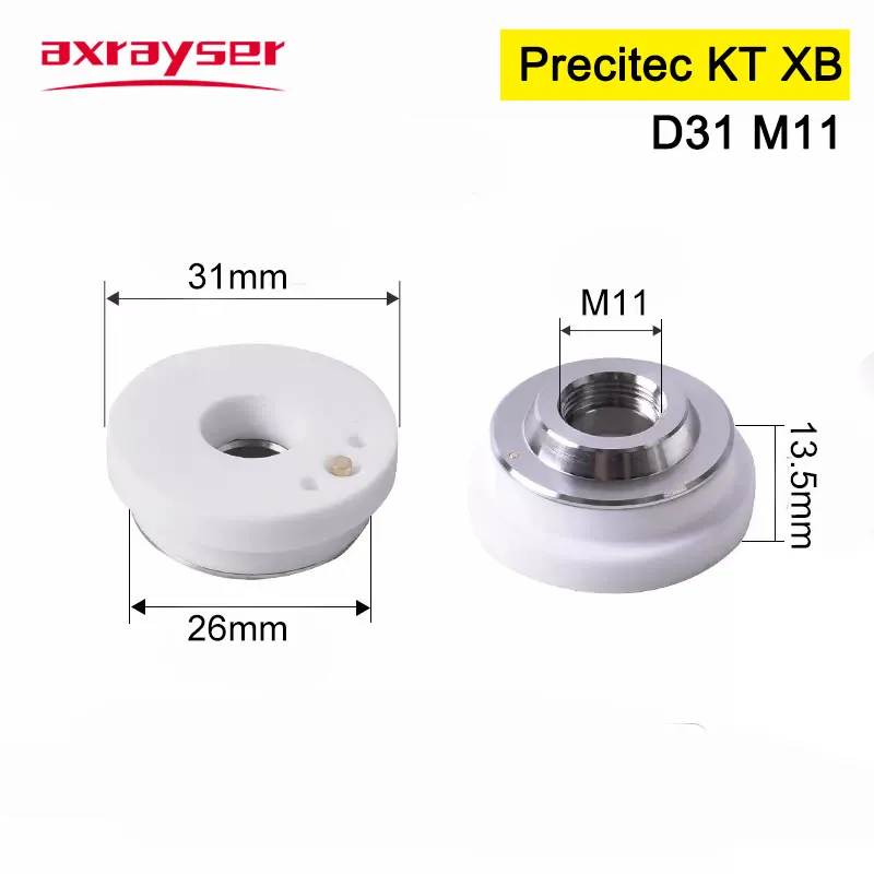 Spezieller Laser-Keramikdüsenhalter D32/28 Precitec-KTXB Raytools-3D WSX-Mini TONY für Faserlaser-Schneid- und Schweißmaschinen – Detail 11
