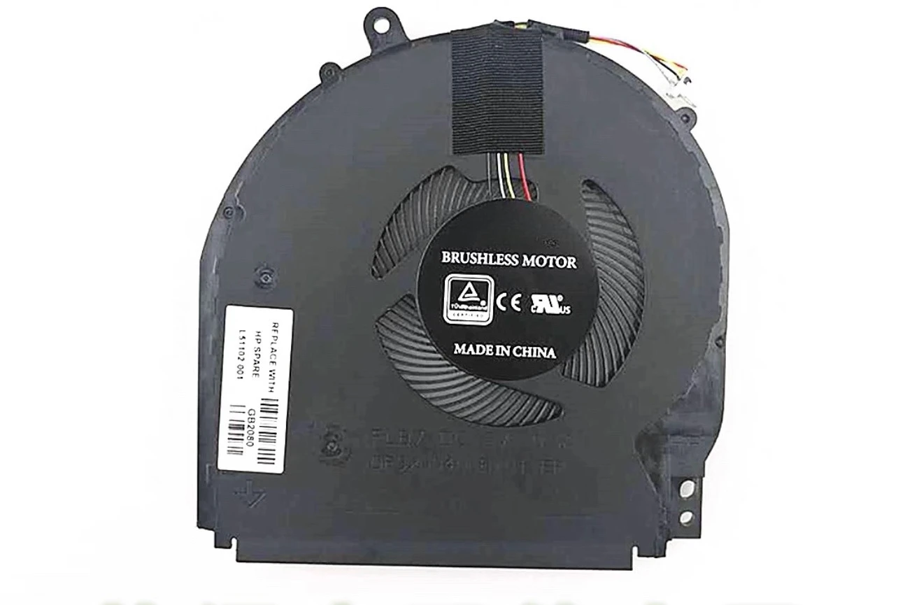 

New CPU Cooler Fan For HP Pavilion X360 14-DH 14M-DH 1036tx TPN-W139 14-DH1035TX L51102-001 14-dh1036tx ND75C02 Radiator