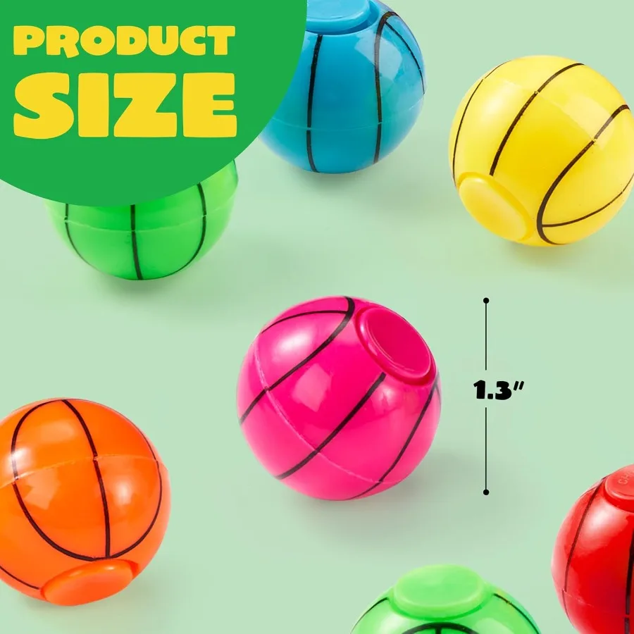36 Pack Fidget Spinner Bertema Bola Basket untuk: Mainan Penghilang Stres yang Menyenangkan dan Edukatif, Ideal untuk Hadiah Pesta Ulang Tahun dan Kelas