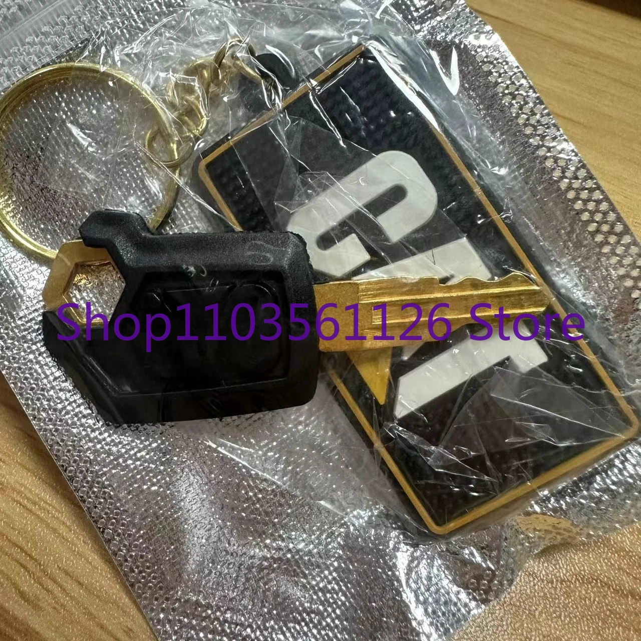 5P8500 Ignition Keys with Key Chain F0002 for CA,customized Version，100pcs