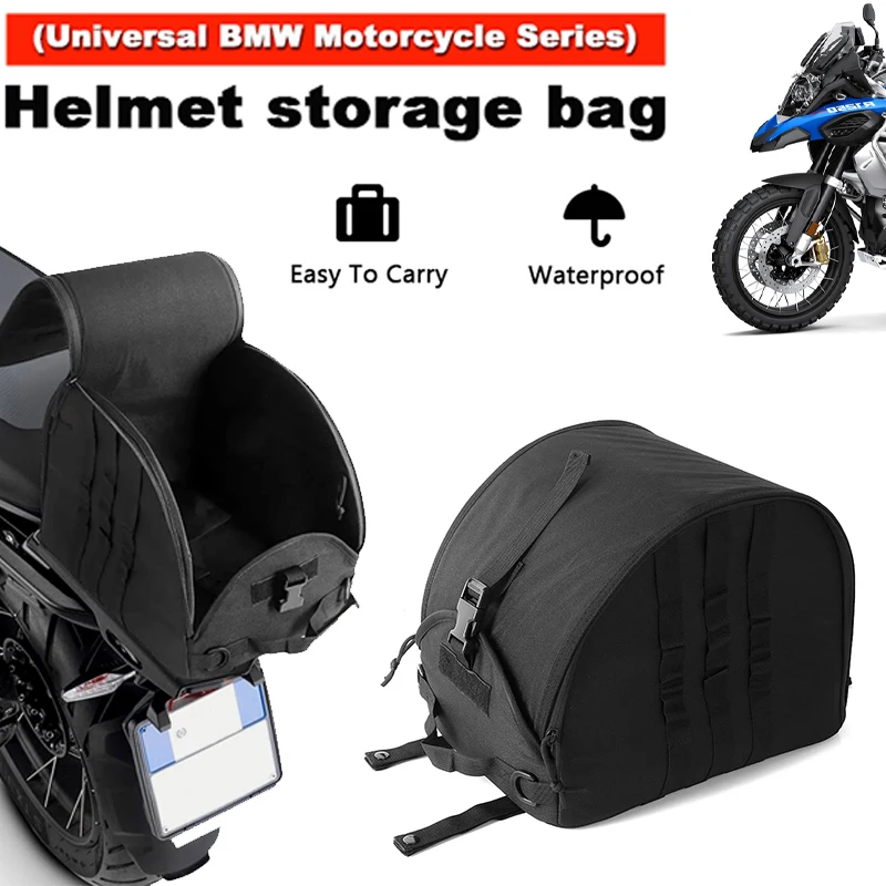 

Universal Helmet Storage Bag Lightweight Helmet Bag Dirt Resistant For BMW R1300GS R1200GS LC R1250GS Adventure K1600 B GT GTL