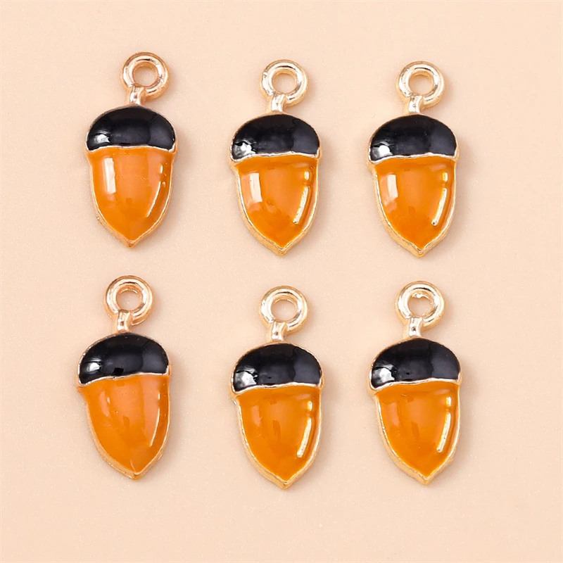 20 Stück Niedliche Gemischte Frucht-Anhänger Emaille Erdbeer-Trauben-Kirsch-Charms für Schmuckherstellung Halsketten Ohrringe DIY Basteln Geschenk – Detail 40