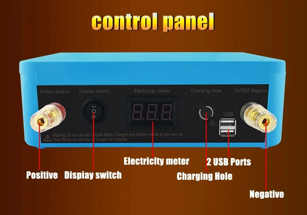 Imagem -05 - Bateria Lifepo4 Lfp com Bms Led Usb Barco a Motor Luz Solar Carro de Golfe Ups 12.8v 12v 80ah Liitokala-lifepo4