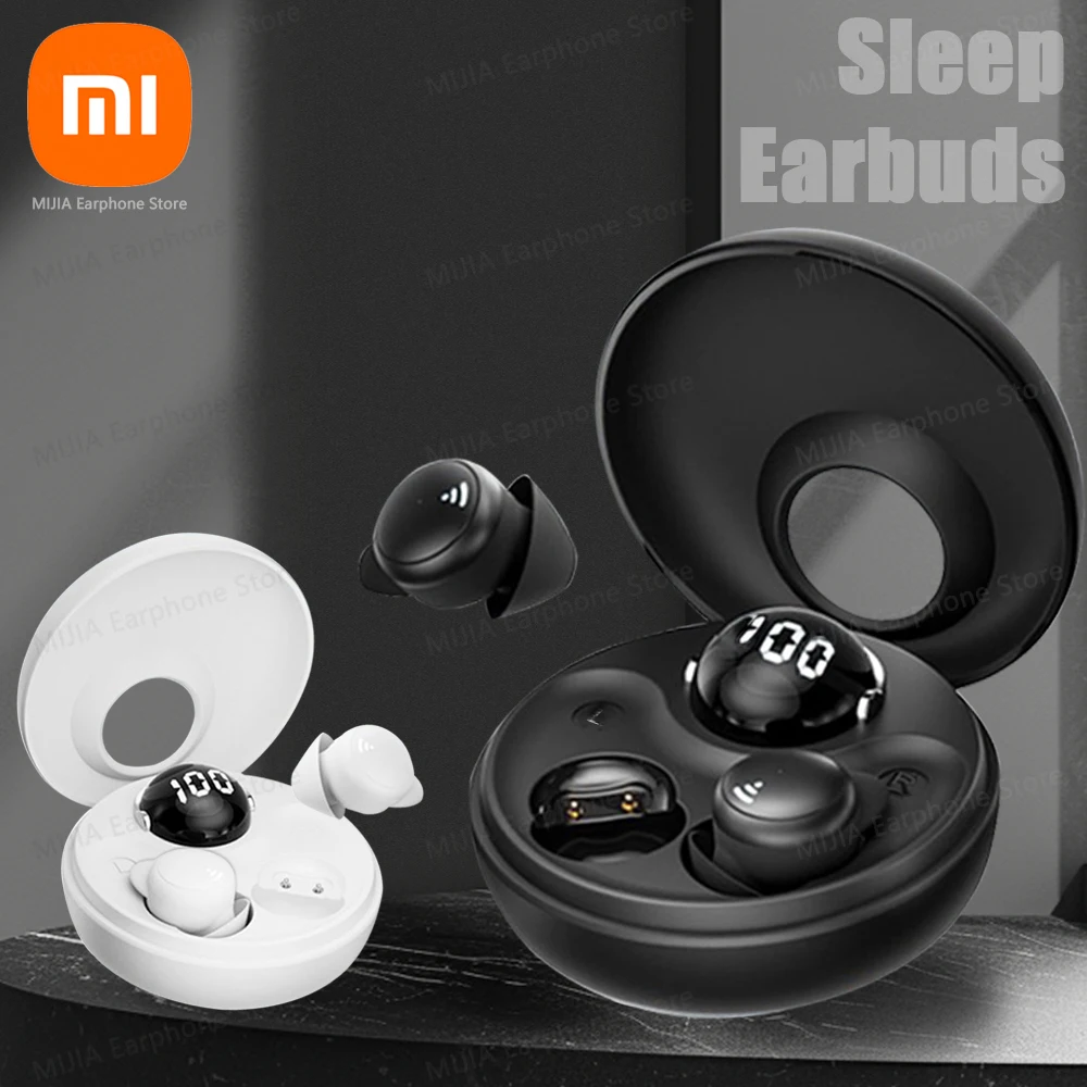 

XIAOMI Wireless Earbuds New Small Bluetooth Earphone For Sleeping Invisible In Ear ANC+ENC Noise Cancelling Headset With Mic