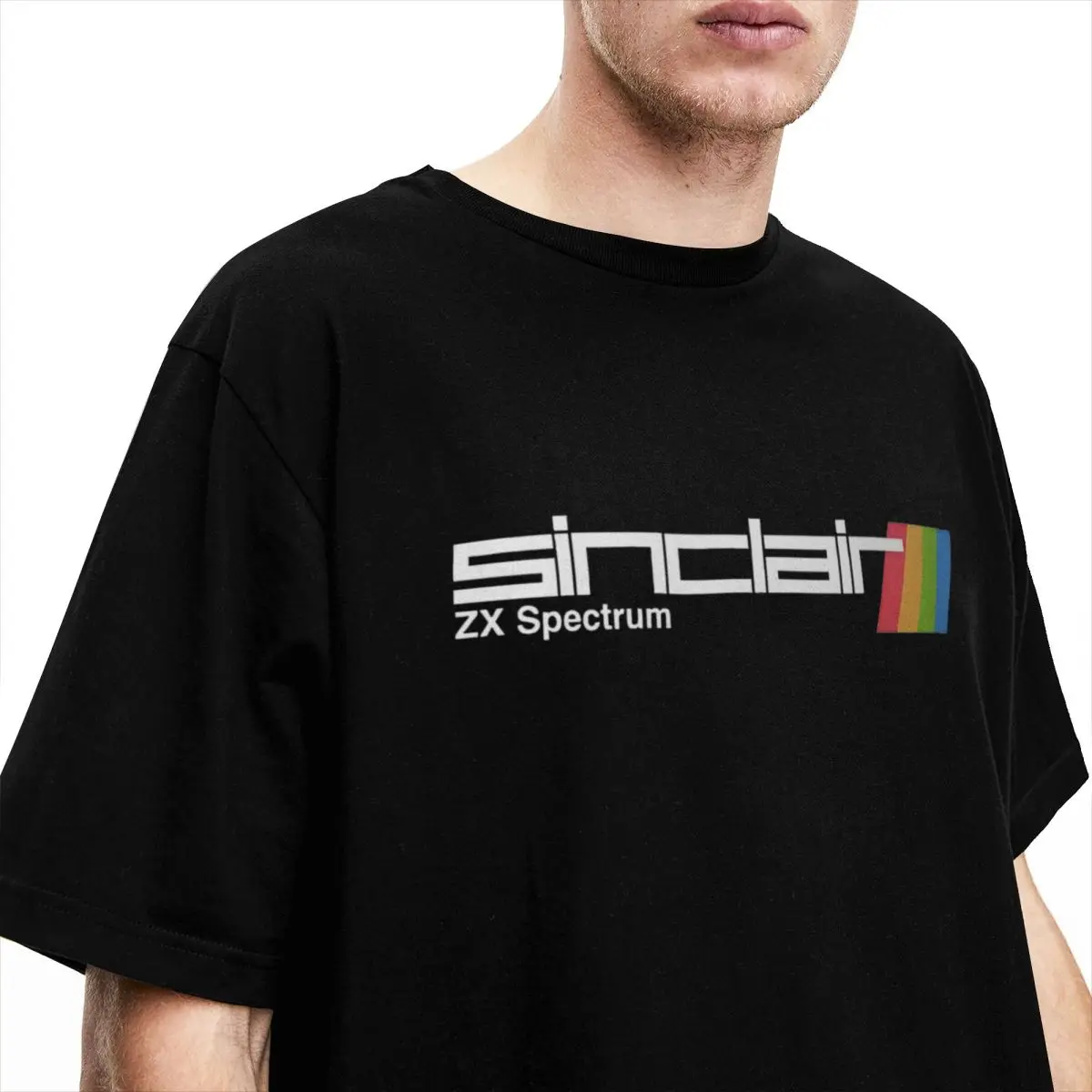 Men Women Sinclair Zx Spectrum T Shirts Geek Enthusiast Cotton Tops Unique Short Sleeve Crew Neck Tees New Arrival T-Shirts