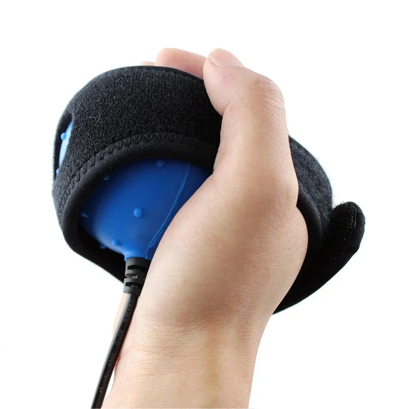 Electric Hand Massage Ball Infrared Therapy Hot Compress Stroke Hemiplegia Finger Rehabilitation Recovery Training Machine