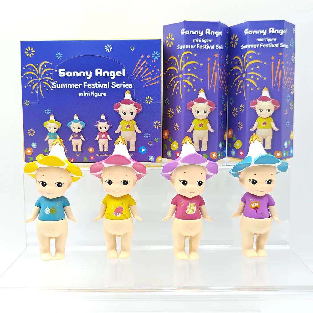 

Sonny Angel Blind Box Toys Summer Festival Series Anime Mini Figure Cute Desktop Decor Collection Birthday Christmas Gifts