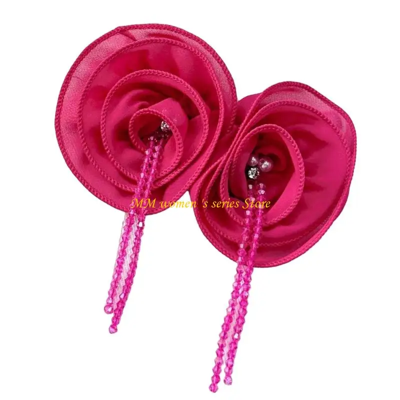 P39C Patches flores tul Recortes Appliique joyas para accesorios cortina vestir