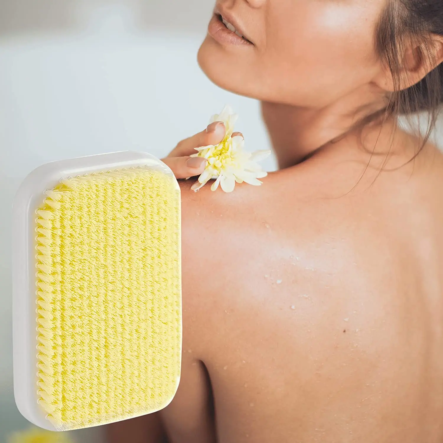 Terug Exfoliërende Bad Wassen Pad, Terug Scrubber Voor Douche, Terug Douche Borstel, schoon Om Je Lichaam Te Ontspannen, Terug Scrubber Voor Ouderen