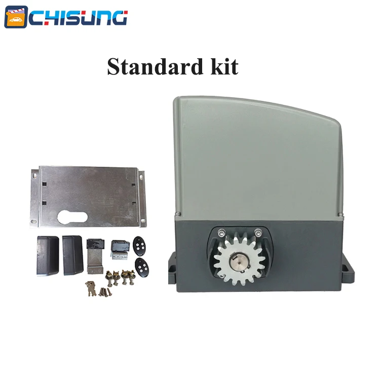 Heavy Duty Ac/DC Motor Remote Sliding Gate Opener Kits With the accessories you need