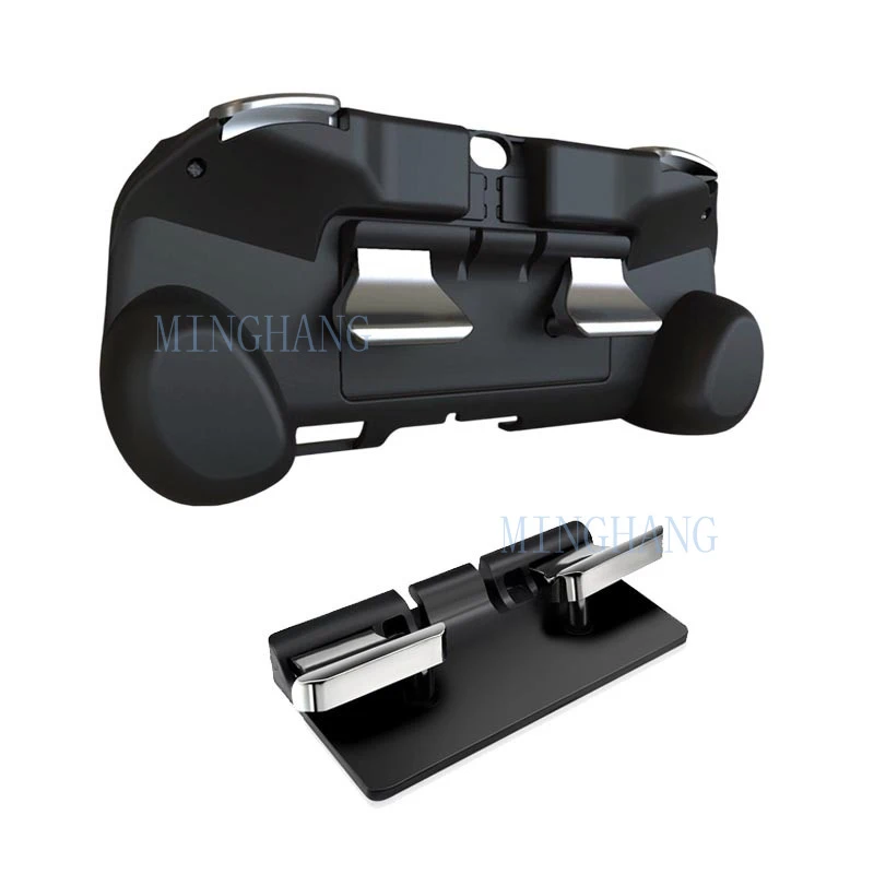 M  Grip Holder Handle Touchpad Button For PS VITA PSV 1000 2000 L3 R3 Trigger Black