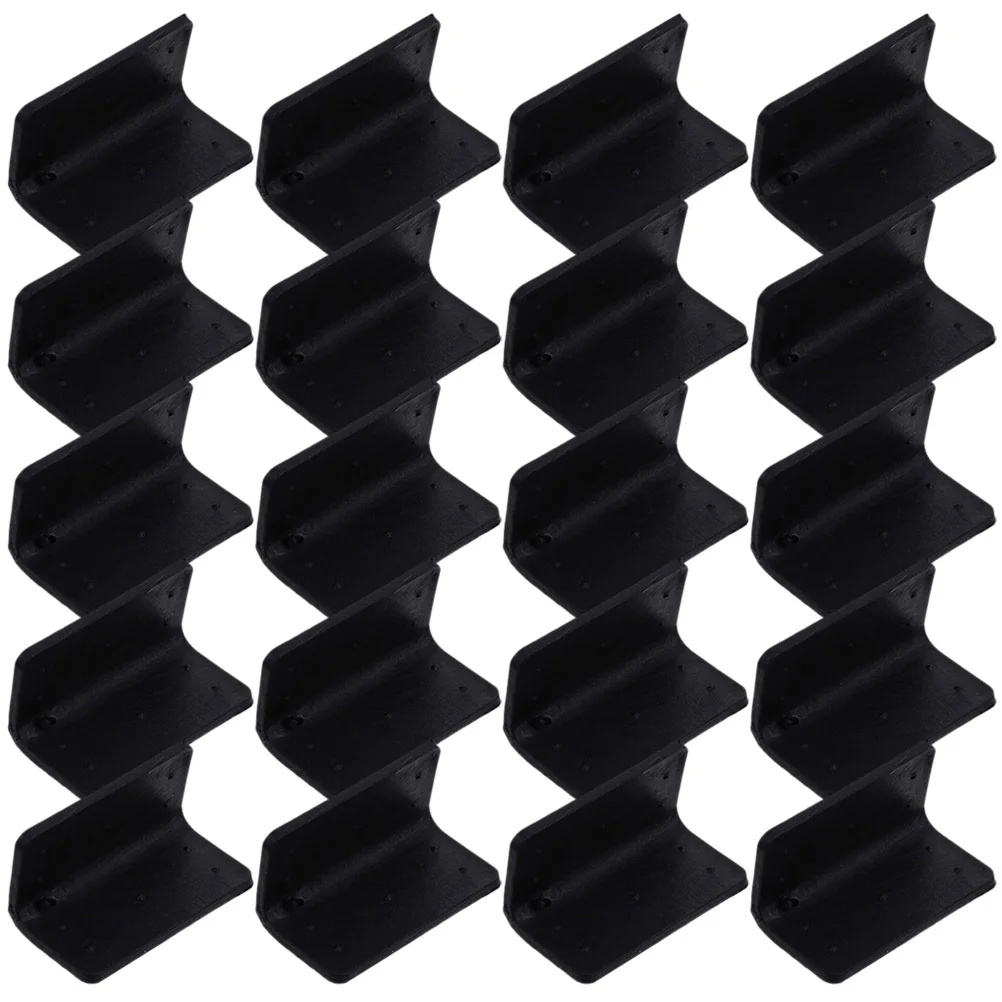 50Pcs Packing Strap Corner Protectors Plastic Edge Guards Anti-Collision Shipping Corner Guards Cargo Protection