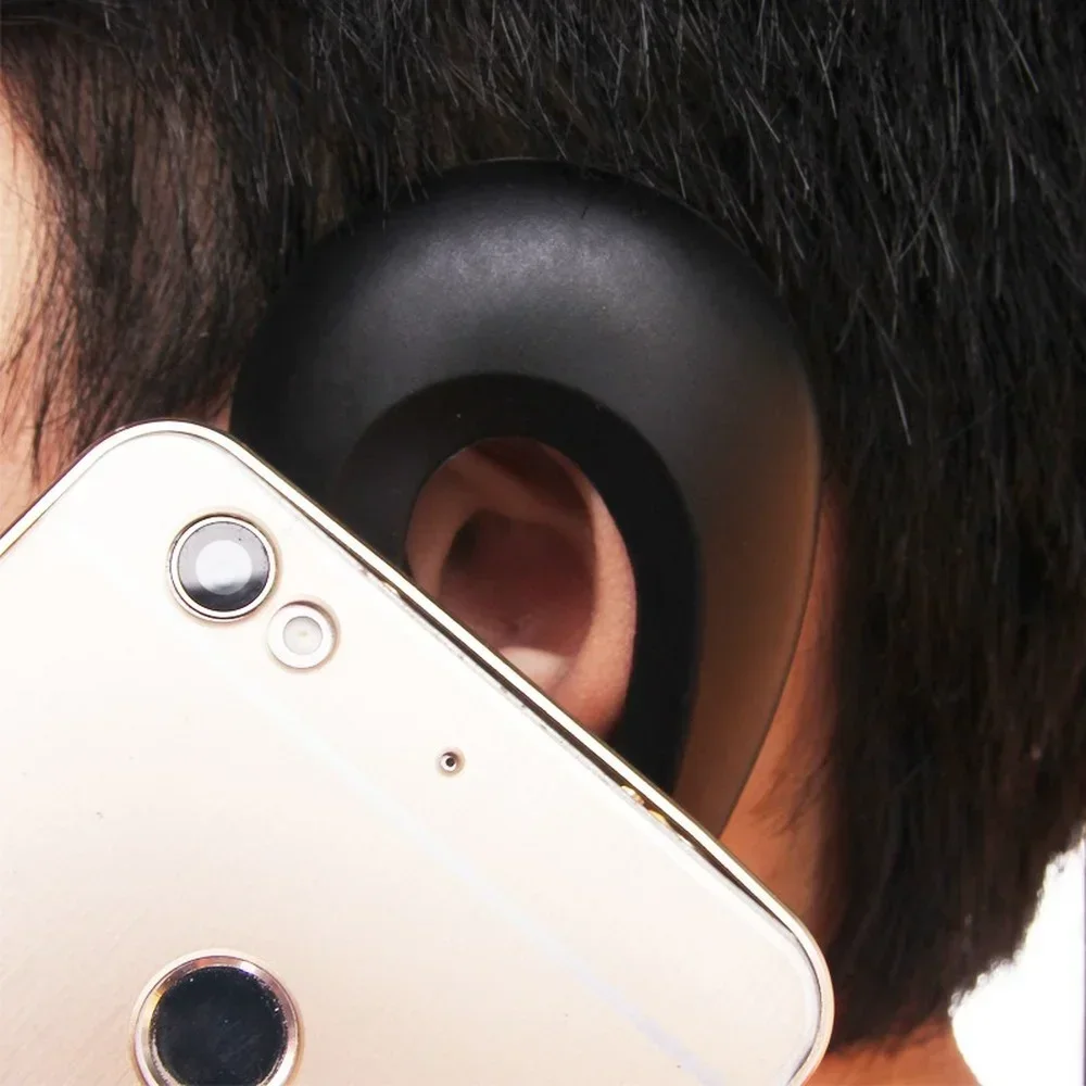 2 قطعة صالون مهنة صبغة شعر تصفيف الشعر الأذن يغطي غطاء للأذنين الأسود يمنع من وصمة عار الأذن حماة أدوات تصفيف لون الشعر #3