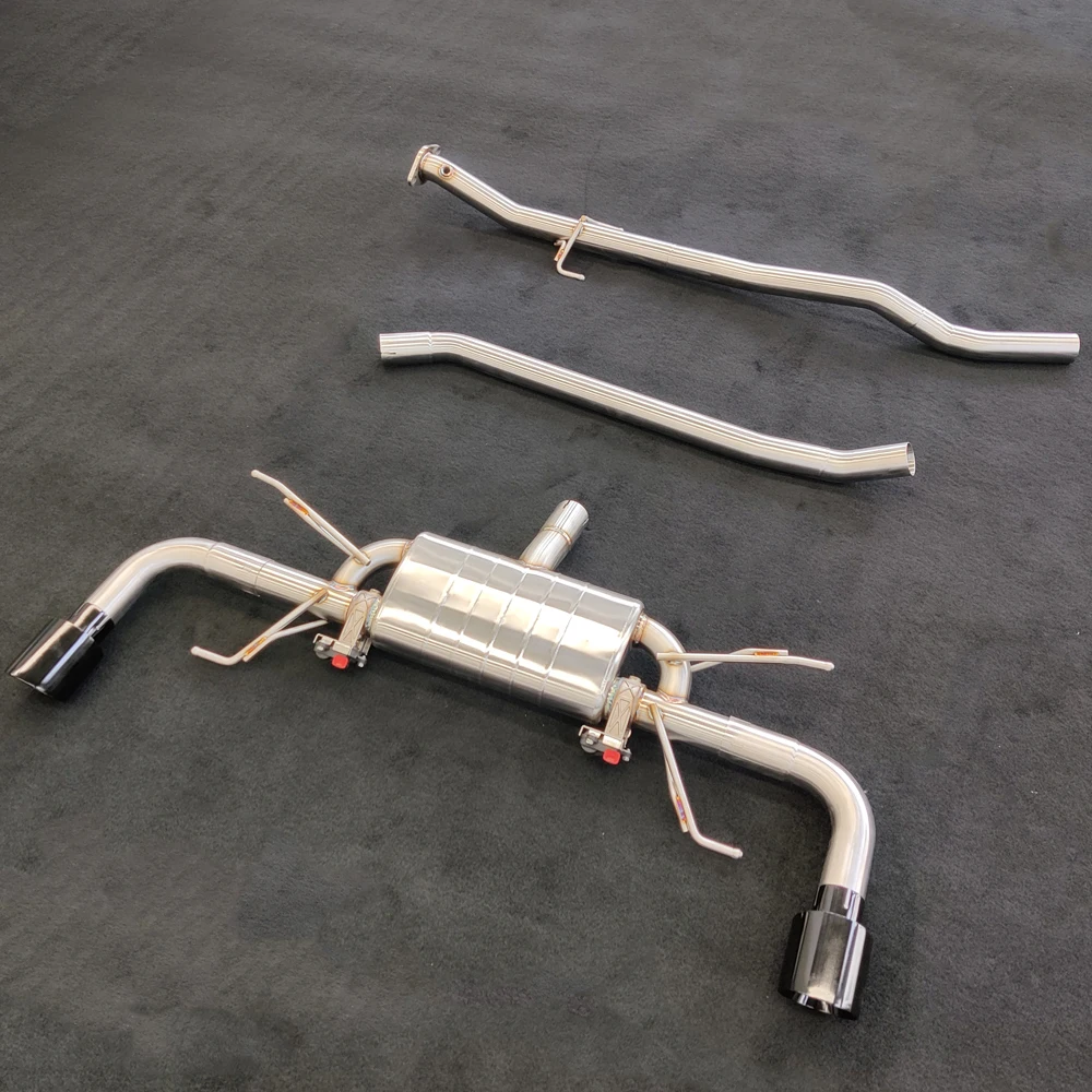 SS304 MM OBM High Performance Catback for MX-5 NC/3/6/ Atenza 2.0L 2.5L 2012--Valve Muffler Tuning with Remote Control