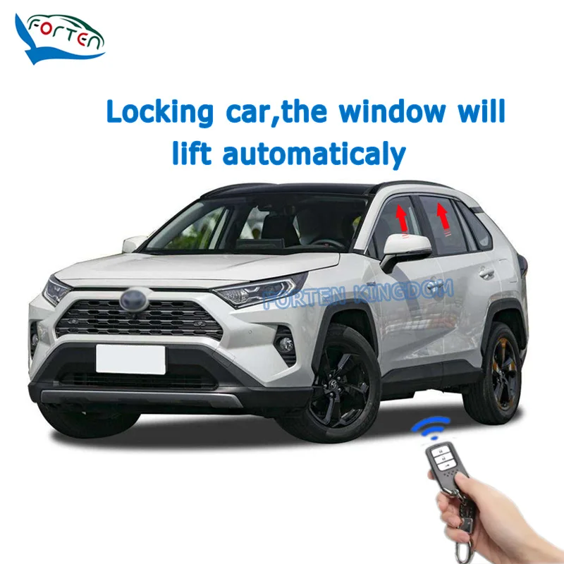 Car Auto Window Closer Open Mirror Fold Sunroof Closer Gear Lock Module For Toyota RAV4 2020-2021 Plug and Play