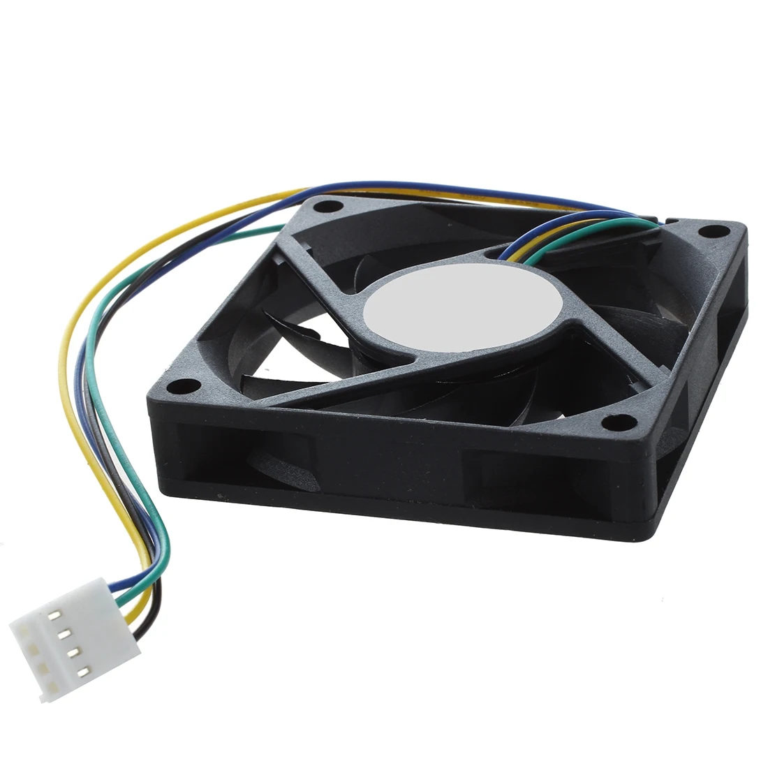 70x70x15mm 12V 4 Pinos PWM PC Caixa de Computador CPU Cooler Ventilador de Refrigeração Preto