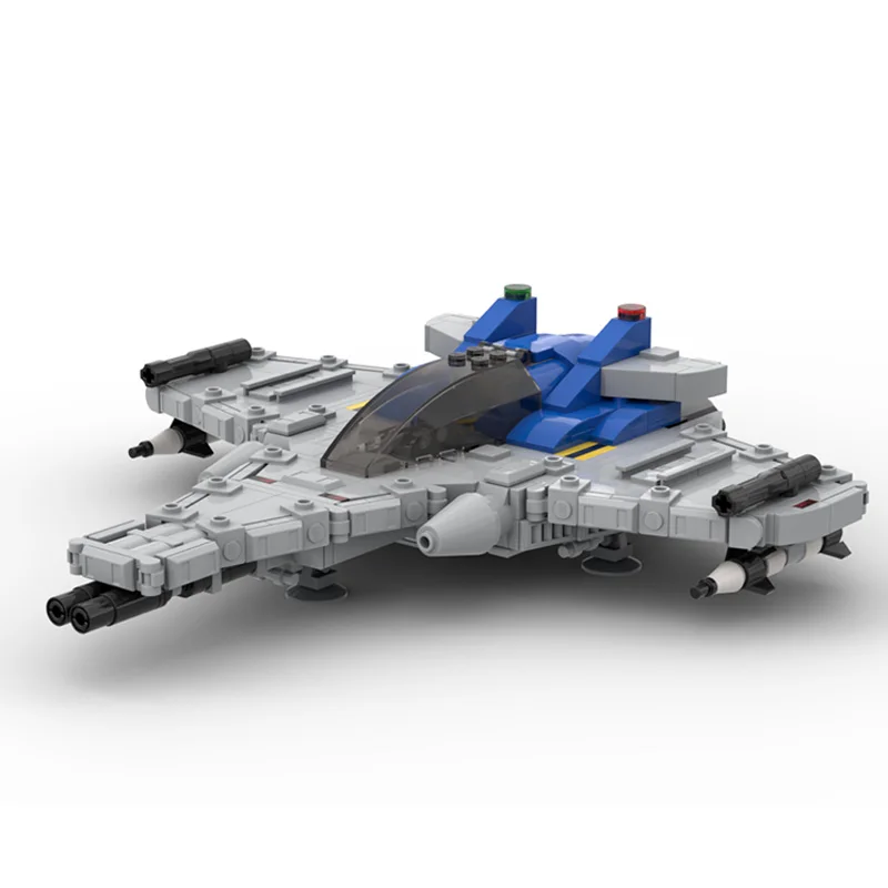 Série spatiale classique 6861 X-1 patrouille artisanat bâtiment nuits combattant modèle high-tech Moc bricolage assembler des briques jouets cadeau de noël