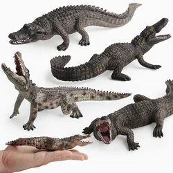 9 Kinds Simulation Wild Crocodile Figure Collectible Toys  Crocodile Wild Animal Action Figures  Animal Sandtable Scene Toy