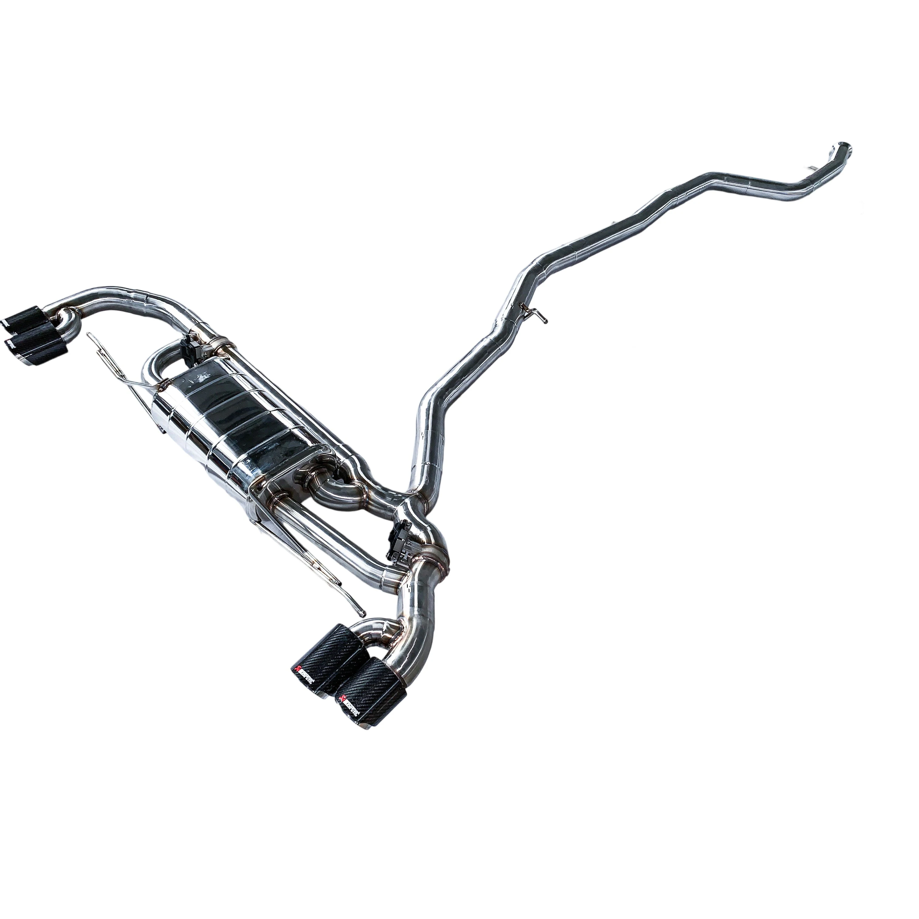 [Custom product] Suitable for 20 BMW X5 G05 3.0T 45E hybrid Catback stainless steel performance valve exhaust four