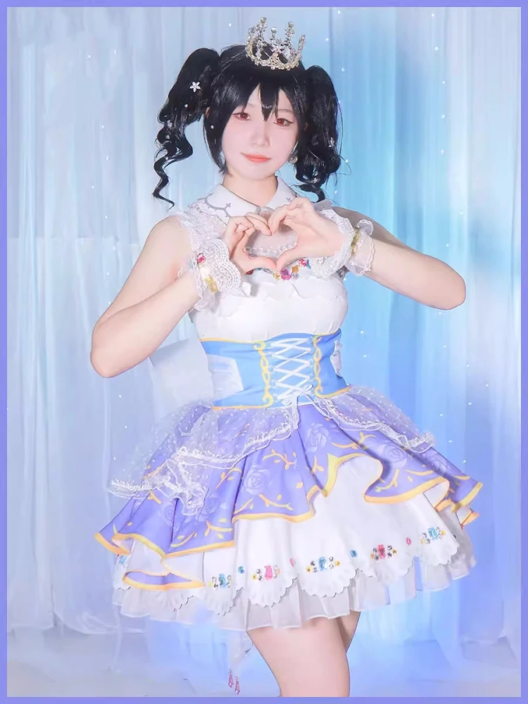 Nico Yazawa Cosplay Dress Anime Lovelive Women Girls Lovely Dress Costume Role Play Clothing Halloween Party Uniform 2024 New