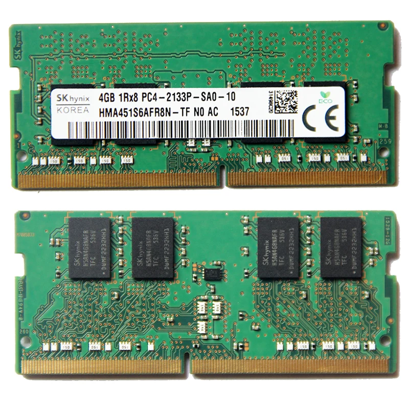 SK hynix DDR4 4GB 2133MHz RAM 1Rx8 PC4 - 2133P 1,2 V memoria para portátil SODIMM Mini host