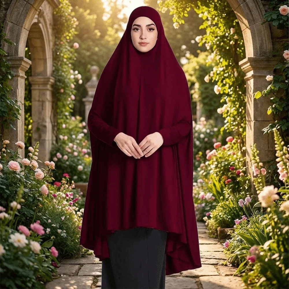 Gamis Polos Muslimah Abaya Pak - Women Formal Wear Hijab ulasan dan harga