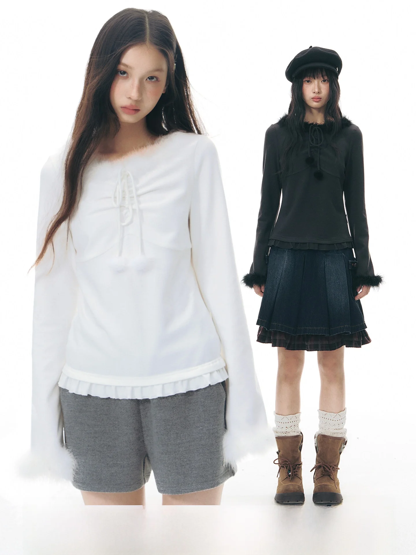 

Оригинальная женская базовая футболка NAPSNAPS с длинным рукавом, для ношения как нижний слой или как самостоятельная одежда, осенне-зимняя, утягивающая, новая модель