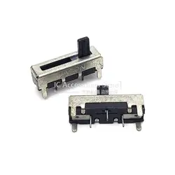 3PCS 18MM C100N Straight Slide Potentiometer B1K B10K B20K B50K Stroke 10MM Toy Fader Sliding Rheostat Handle Length 5MM