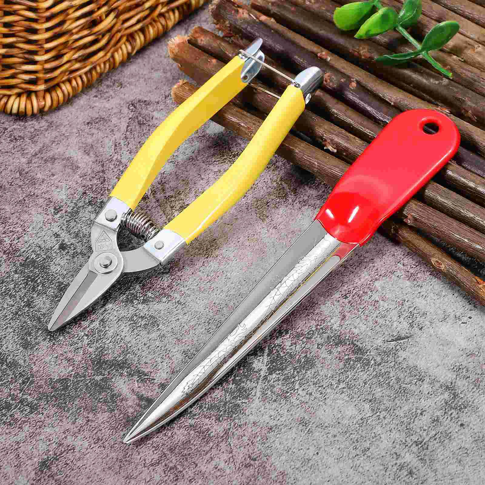 Rattan Chair Wrench Weaving Tools Trim Pry Bar Basket Repairing Kit Wicker Webbing Earphone Supplies Scissor Baskets Pick