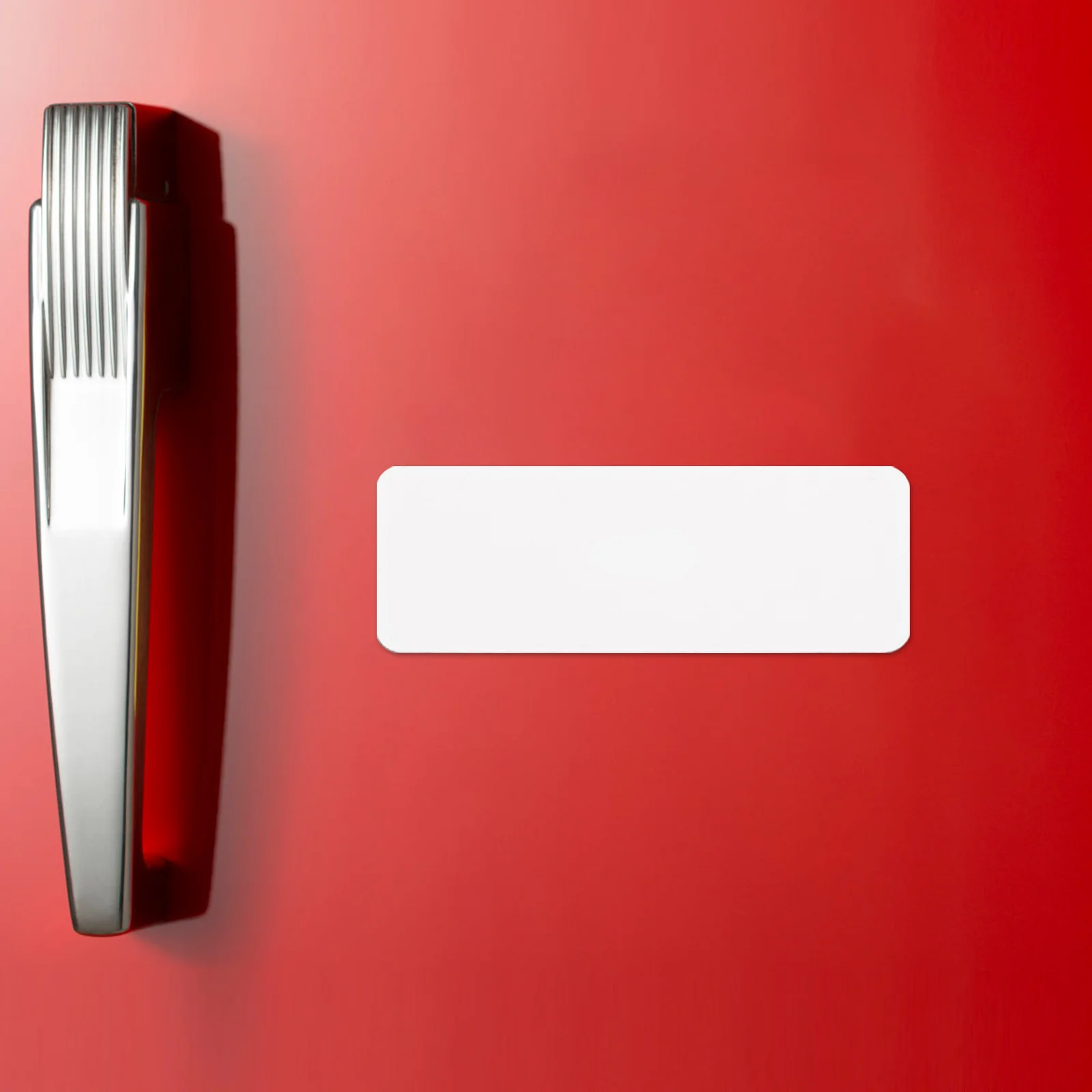 

108Pcs Writable Magnetic Labels for Kids Reusable Name Stickers Blank Erasable Plates Classroom Desk Fridge Storage Solution