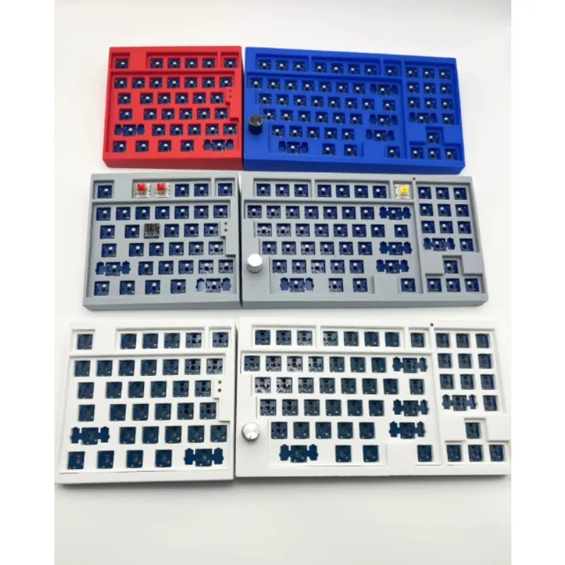 SPLIT92 Single Mode Wired Split Keyboard Customized Hot Swapp Ergonomics Split Keyboard with Knob VIAL 5-layer Layout 6key NKRO
