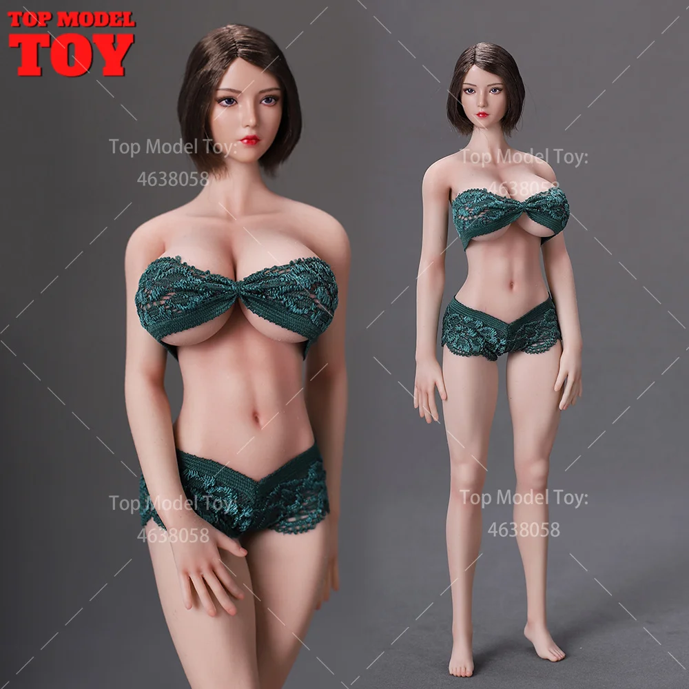 

Customized UD LDDOLL 28XL 1/6 Big Breasts Seamless Silicone Joint Mobility Muscle Body 12‘’ Female Soldier Fit YM Head Scul