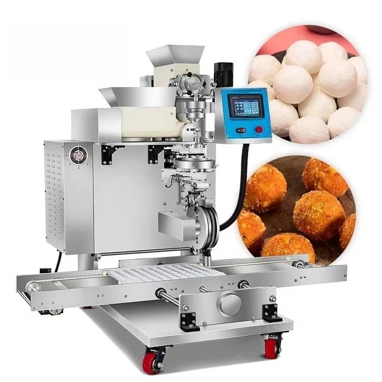 Commercial Cheese Ball Snack Machine Cheese Balls Making Machine Automatic Dough Divider Rounder Tang Yuan Machine view 4