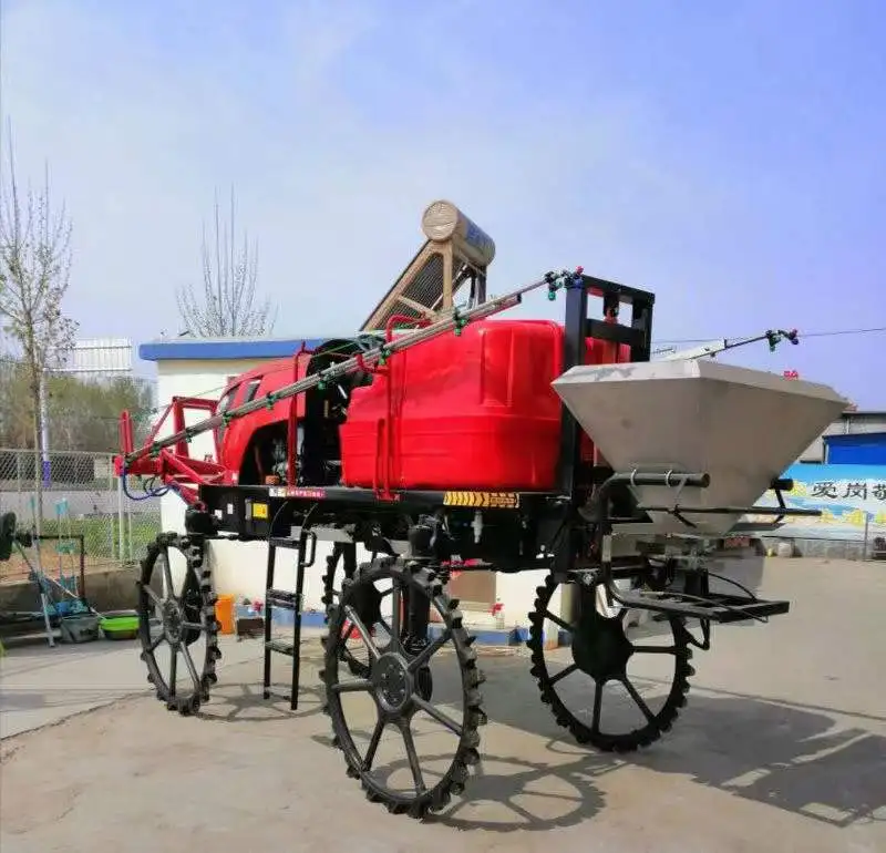 Self Propelled Boom Sprayer Agricultural Walk Behind Spraying Machine Farm Orchard Tea Garden Plant Protection Equipment