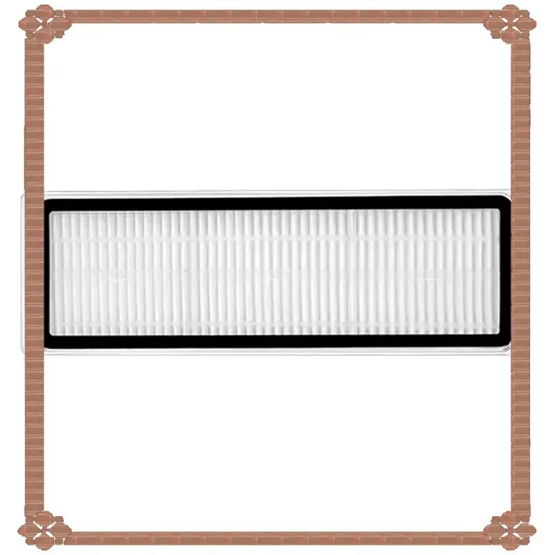 

24-Hour Delivery 2 Set Compatible For Xiaomi Robot Vacuum S10+ /S10 Plus B105 Spare Parts Main Side Brush Hepa Filter Mop Rag Cl